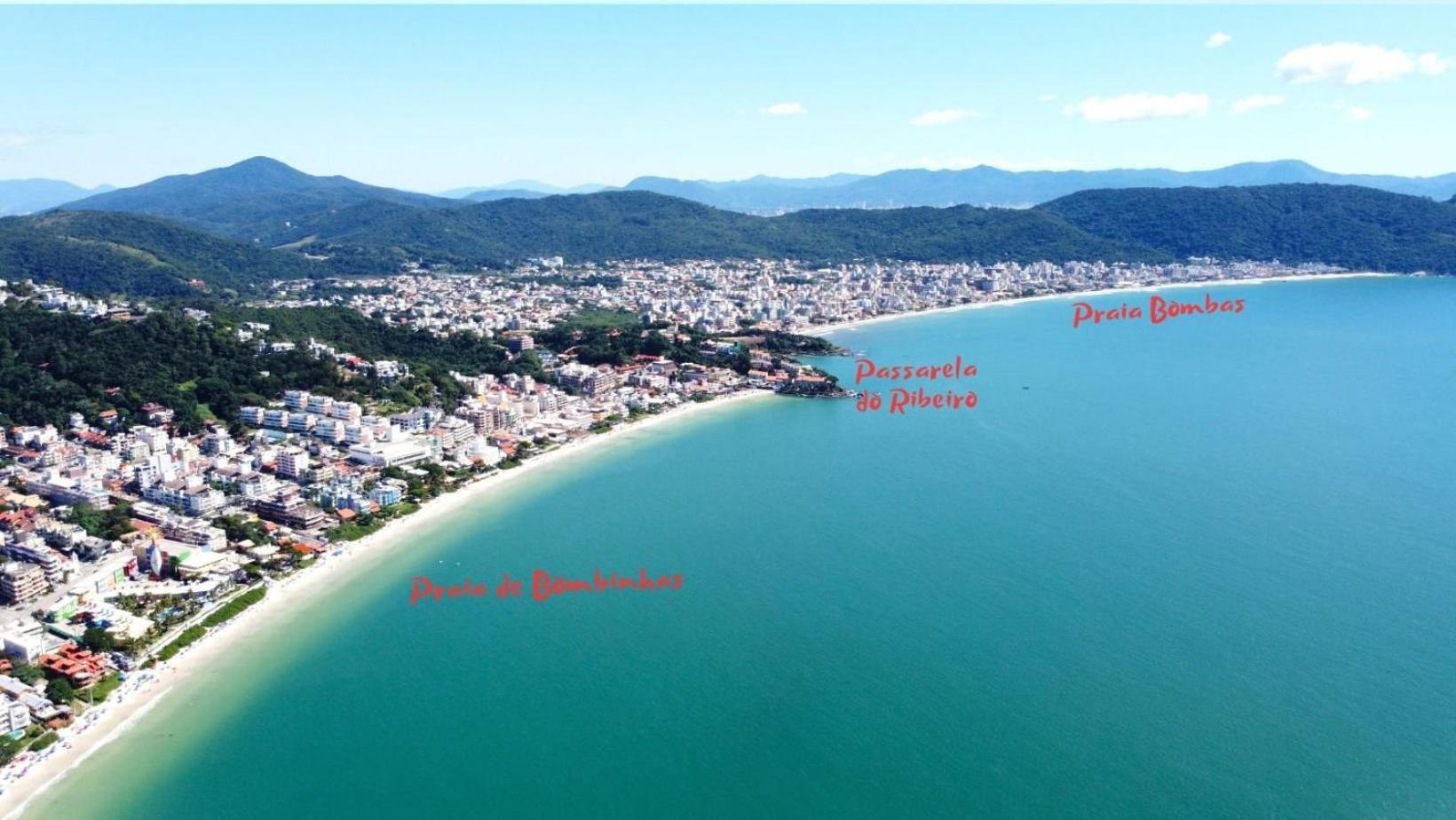 1079 - Apartamento Com Vista Para O Mar Em Бомбиньяс Экстерьер фото